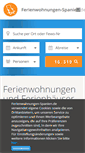 Mobile Screenshot of ferienwohnungen-spanien.de